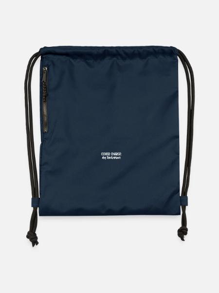 Vorsicht, Leckerli - Turnbeutel aus Recycling-Material - Navy