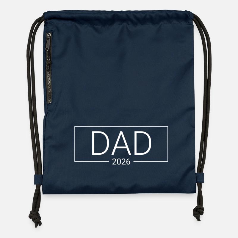 DAD Square 2026 - Turnbeutel aus Recycling-Material - Navy