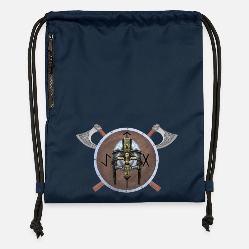 VIKING HELM - Gymsac made from recycled material - navy