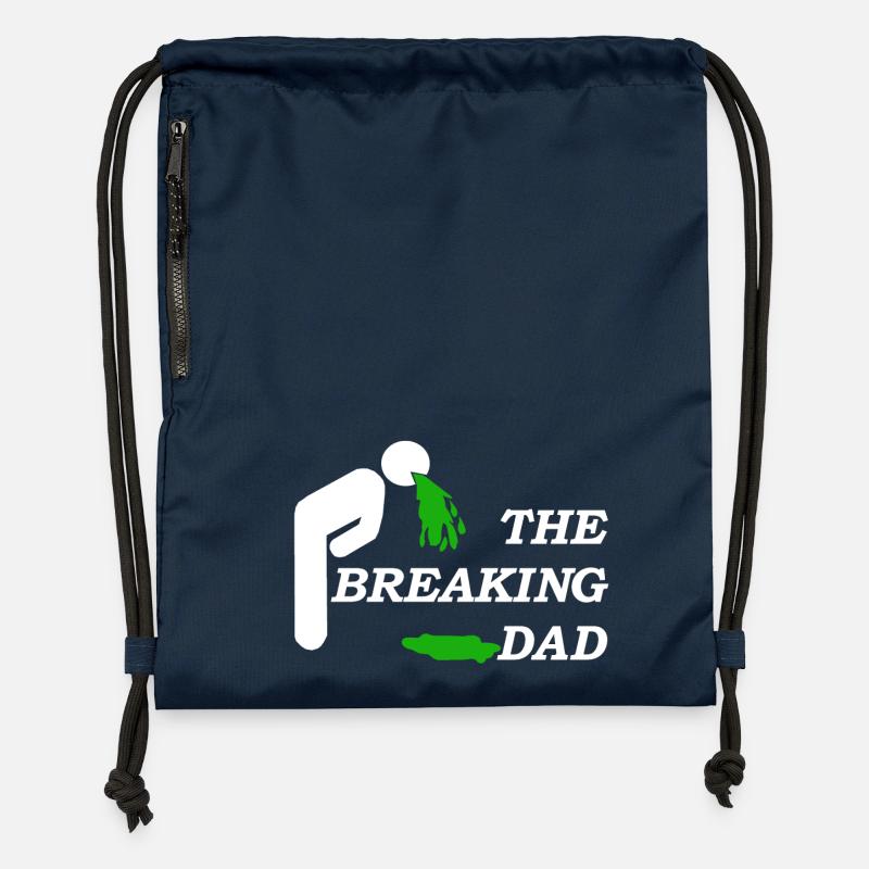Dad - Turnbeutel aus Recycling-Material - Navy