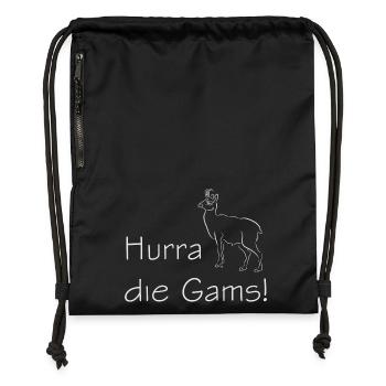Hurra - Turnbeutel aus Recycling-Material - military Green - Vorne