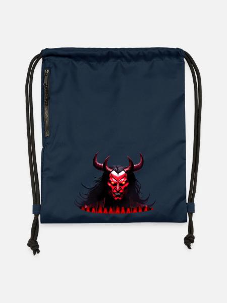 Devil Zone 13 - Turnbeutel aus Recycling-Material - Navy