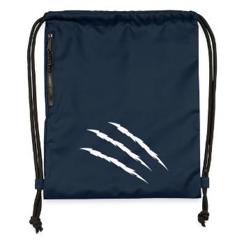 claw - Gymsac made from recycled material - navy - Front