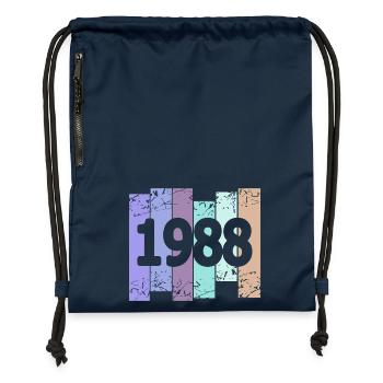 1988 - Gymsac made from recycled material - navy - Front