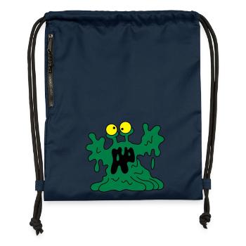 The Blob - Turnbeutel aus Recycling-Material - Navy - Vorne