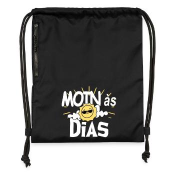 MOINas Dias Sonne - Turnbeutel aus Recycling-Material - military Green - Vorne