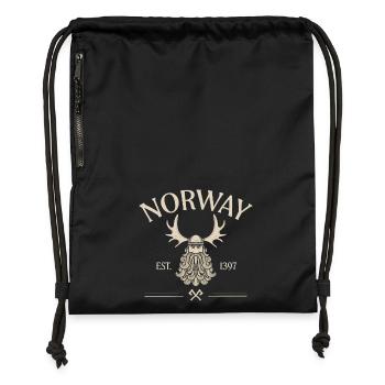Norvège - Barbe de Viking - Mousses - Sac à cordon en polyester recyclé - military green - Devant
