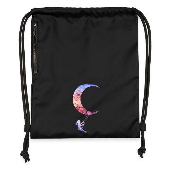 moon swing - Gymsac made from recycled material - military green - Front