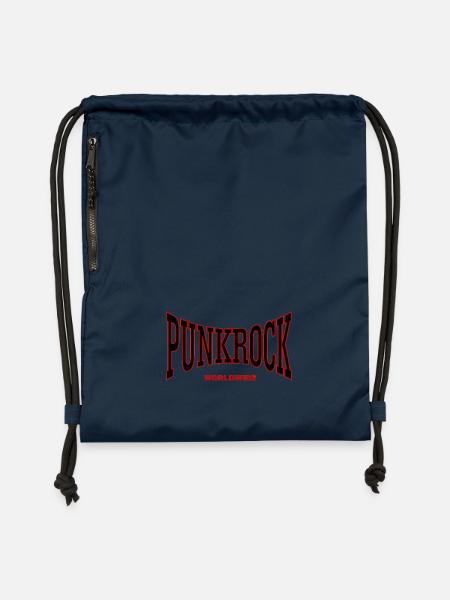 punkrock - Turnbeutel aus Recycling-Material - Navy