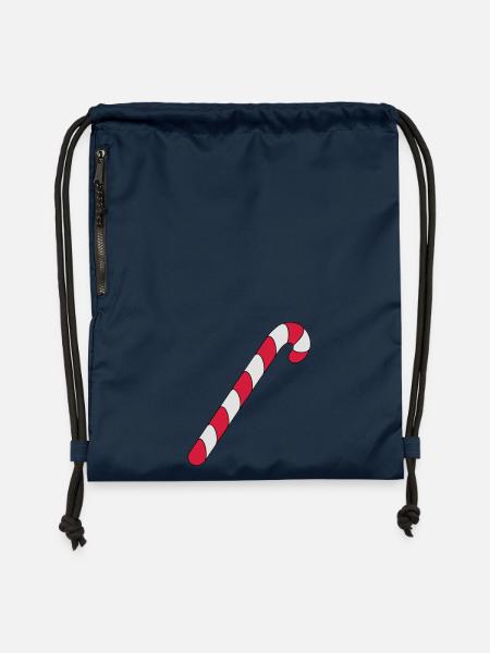 Zuckerstange - Turnbeutel aus Recycling-Material - Navy