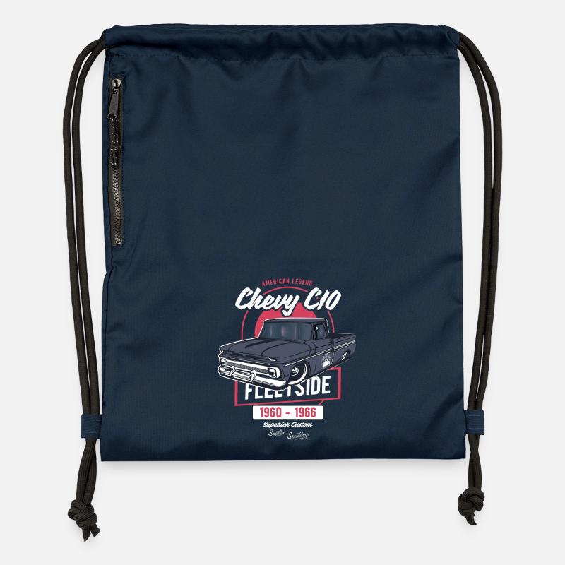Chevy C10 - American Legend - Gymsac made from recycled material - navy