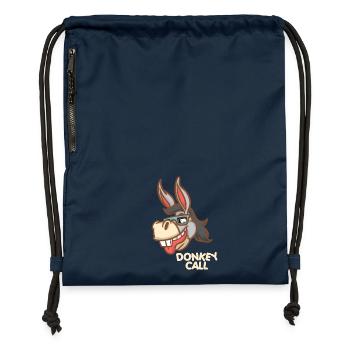 Donkey Call - Lunettes de soleil - Techno Donkey - Sac à cordon en polyester recyclé - bleu marine - Devant