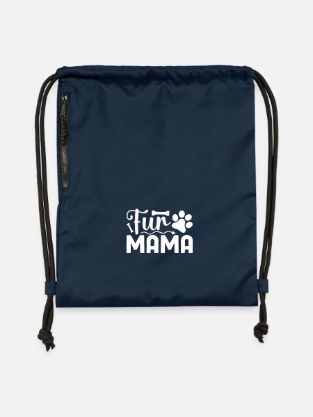 Fell-Mama - Turnbeutel aus Recycling-Material - Navy