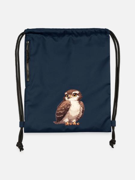 Falken Falke - Turnbeutel aus Recycling-Material - Navy
