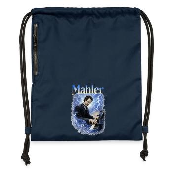 Piano Storm Sounds - Gymsac made from recycled material - navy - Front
