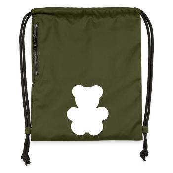 Carl Weiss - Turnbeutel aus Recycling-Material - military Green - Vorne