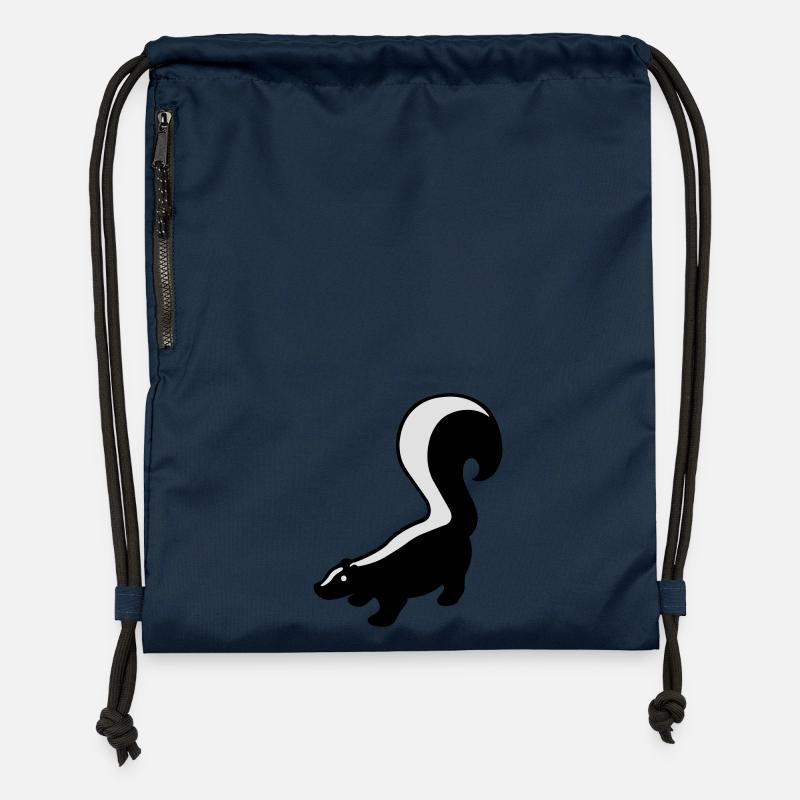 Skunk - Sac à cordon en polyester recyclé - bleu marine