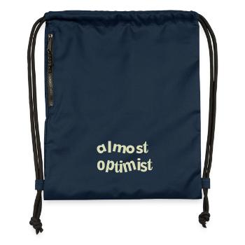 optimist - Gymsac made from recycled material - navy - Front