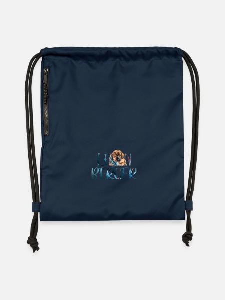 Leonberger - Turnbeutel aus Recycling-Material - Navy