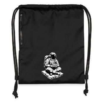Astronaut Gaming Space Console - Gymsac made from recycled material - military green - Front