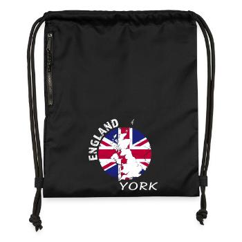York - Gymsac made from recycled material - military green - Front
