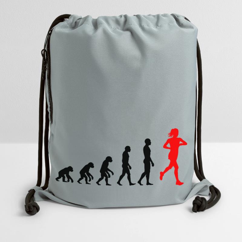 EVOLUTION RUNNERIN PUISSANCE ! AJUSTEMENT DE COUREUR DE JOGGING Sac à cordon en polyester recyclé
