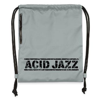 Acid Jazz - Turnbeutel aus Recycling-Material - Steingrau mineral wash - Vorne