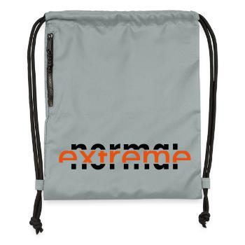 Normal-Extreme - Sac à cordon en polyester recyclé - gris fer délavé - Devant