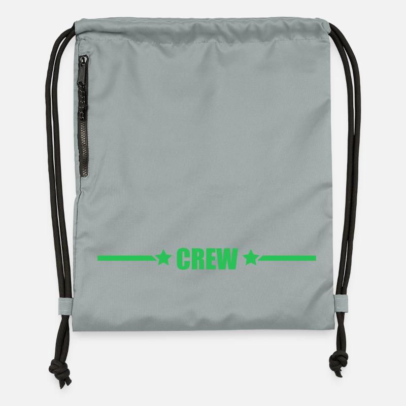 Crew - Turnbeutel aus Recycling-Material - Steingrau mineral wash