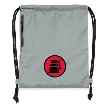Xylophon xylophonist Musik Musiker Musikerin - Turnbeutel aus Recycling-Material - Steingrau mineral wash - Vorne