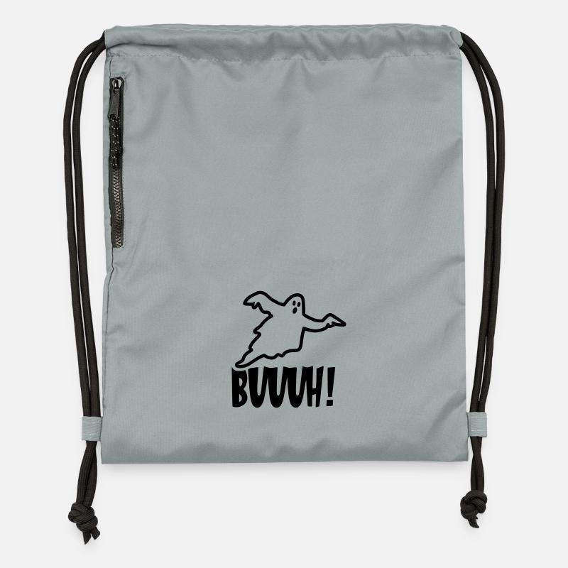 Fantôme - Sac à cordon en polyester recyclé - gris fer délavé