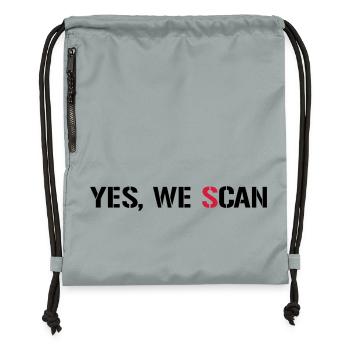 Yes, We Scan NSA PRISM - Turnbeutel aus Recycling-Material - Steingrau mineral wash - Vorne
