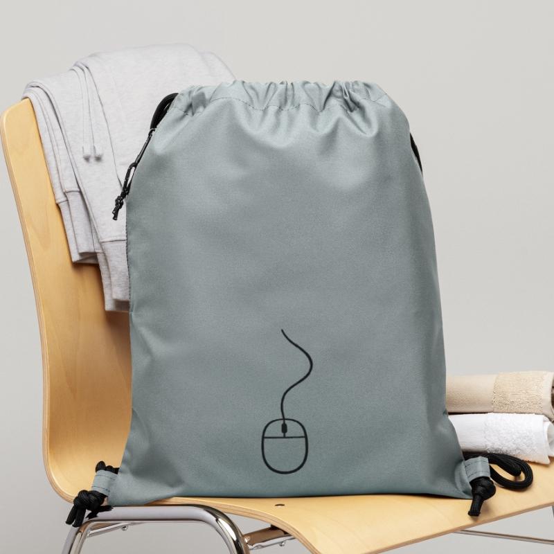 control mouse click computer cable pc computer onl Gymsac made from recycled material