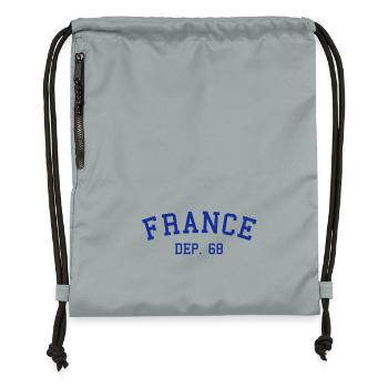 France Department 68 Haut-Rhin - Gymsac made from recycled material - mineral charcoal grey - Front