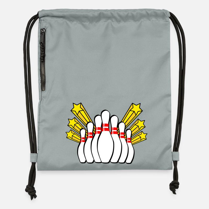 bowling - Gymsac made from recycled material - mineral charcoal grey