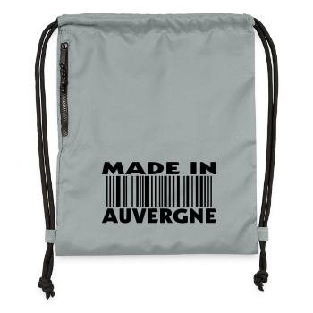 Made in Auvergne (1c) - Turnbeutel aus Recycling-Material - Steingrau mineral wash - Vorne
