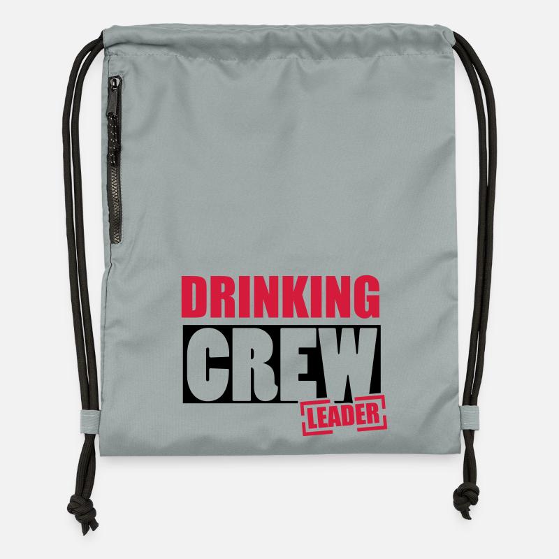 crew - Turnbeutel aus Recycling-Material - Steingrau mineral wash