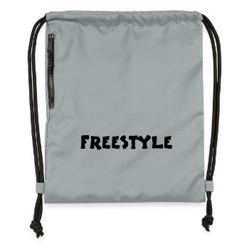 freestyle2_vec_1fr - Sac à cordon en polyester recyclé - gris fer délavé - Devant