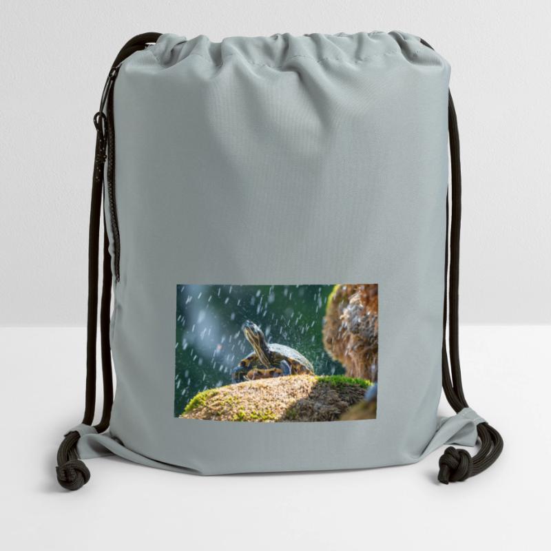 Trachemys scripta scripta scripta Sac à cordon en polyester recyclé