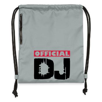 DJ - Sac à cordon en polyester recyclé - gris fer délavé - Devant