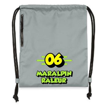 Complaining Maralpin - Gymsac made from recycled material - mineral charcoal grey - Front