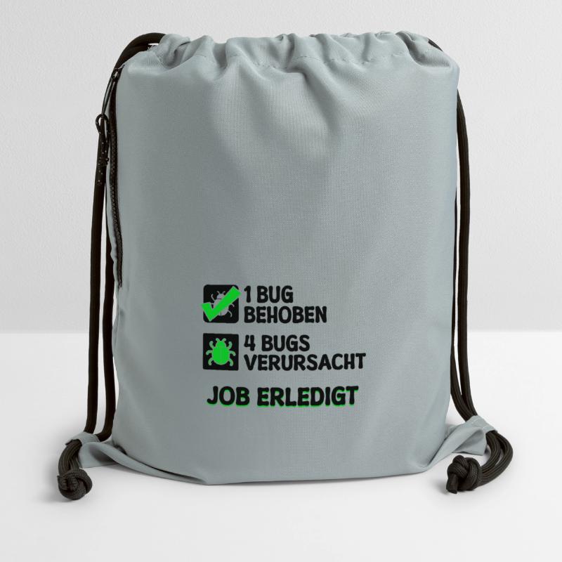 Open Source Bugfixing Bugs Developer Programmier Turnbeutel aus Recycling-Material
