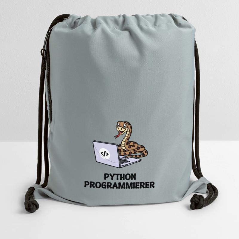 Programmierer Computer Code Developer Statement Turnbeutel aus Recycling-Material