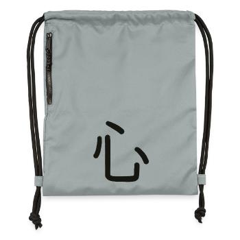 Kokoro, Japanese symbol for what you are - Gymsac made from recycled material - mineral charcoal grey - Front