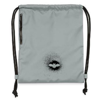 chauve-souris - Sac à cordon en polyester recyclé - gris fer délavé - Devant