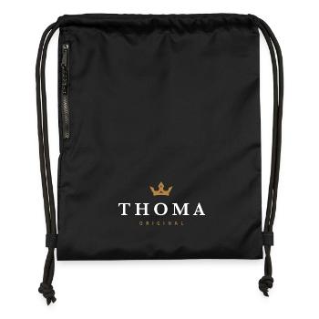Thoma Original Family Logo - Gymsac made from recycled material - military green - Front