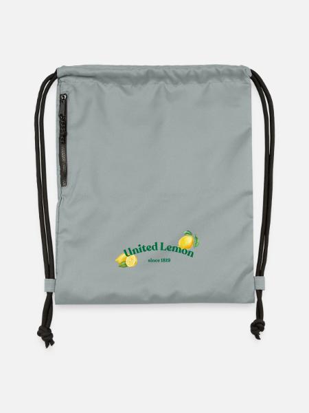 United Lemon  - Turnbeutel aus Recycling-Material - Steingrau mineral wash