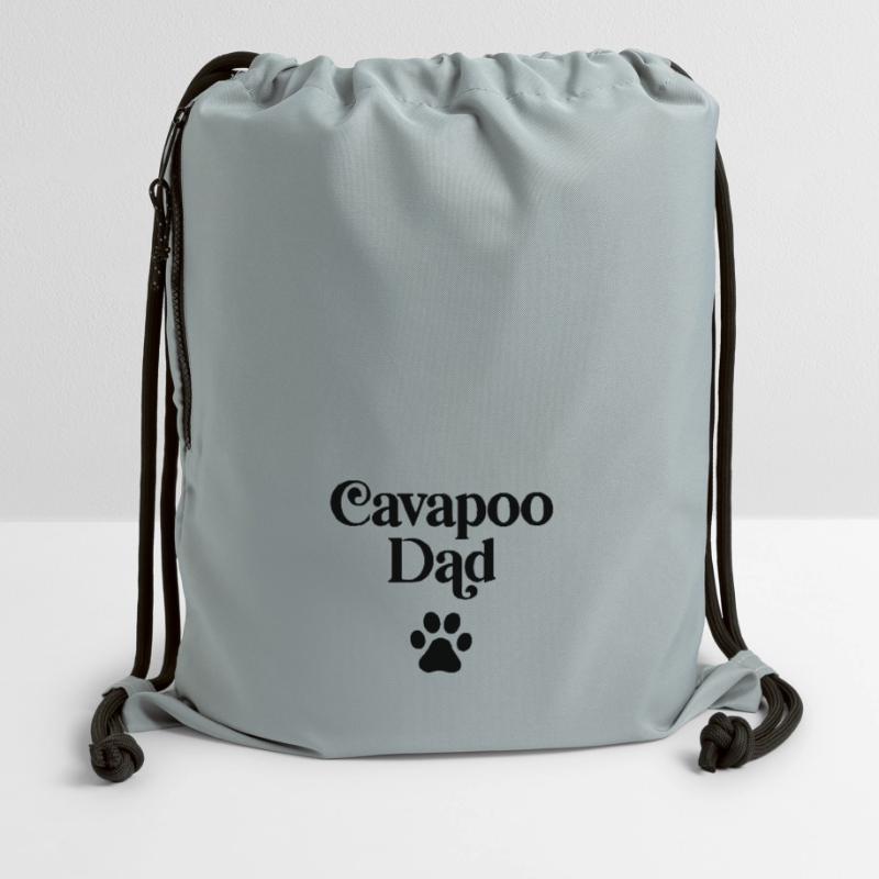 Papa Cavapoo Sac à cordon en polyester recyclé