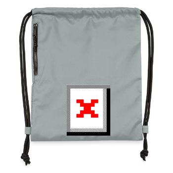 Missing Image – File Not Found - Gymsac made from recycled material - mineral charcoal grey - Front