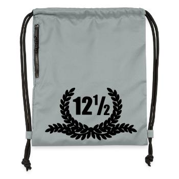 Lauwerkrans 12 ans et demi - Sac à cordon en polyester recyclé - gris fer délavé - Devant